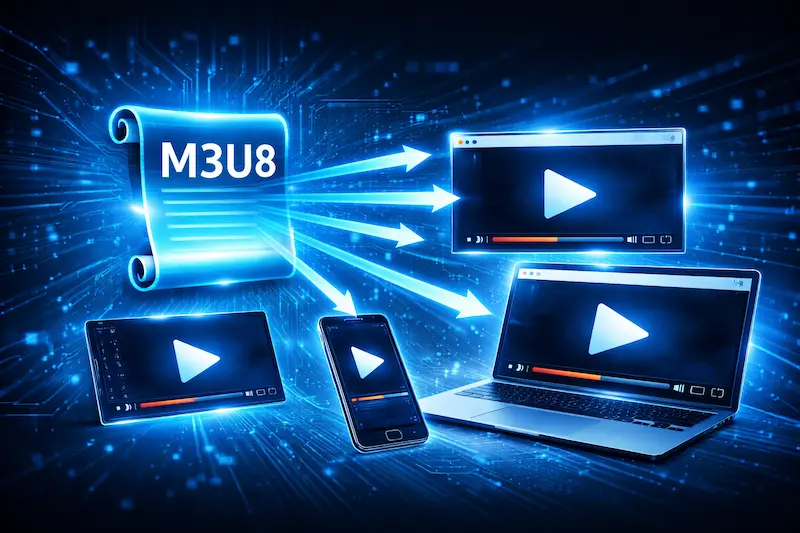 M3U8 怎麼播放？免安裝 Chrome/手機/電腦 線上播放教學