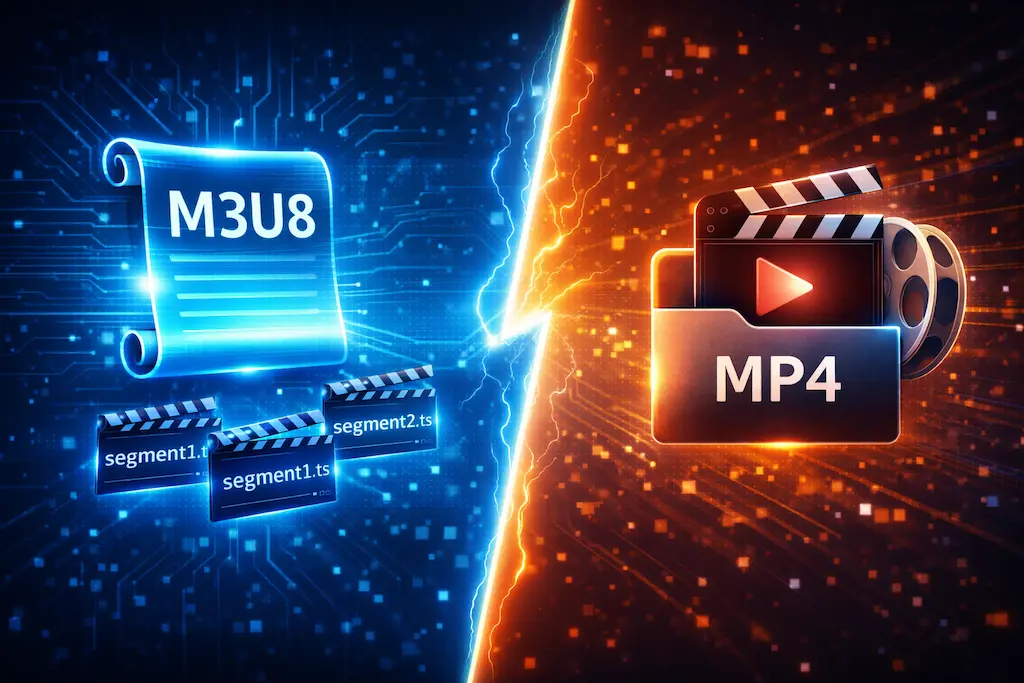 M3U8 與 MP4 差在哪？串流影音格式優缺點大比拚