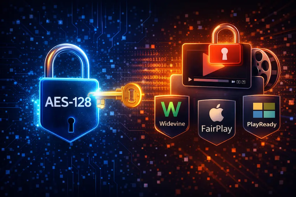 M3U8 黑畫面不能看？揭秘 AES-128 加密與 DRM 保護機制